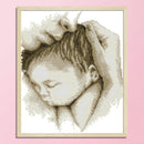 Cotton Thread Cross Stitch Kits 14CT Stamped DIY Needlework (R636 Embrace) Newly