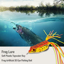 4cm Soft Bait Fishing Lures Topwater Ray Frog Artificial Bait Tackles Accesso