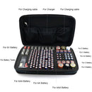 Carrying EVA Office Battery Organizer Organizer Bag Holder Case Storager Box