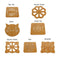 Dining Tables Coasters Fiber Wood Board Home Decoration Placemats