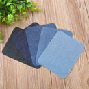 Denim Fabric Patch Back Glue Patchs Cloth Jeans Bag Clothing Label I1L8