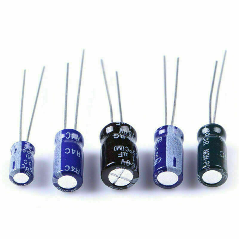 120x 12 Types 0.1UF-220UF High Frequency LOW Radial Capac D3G1 I7X6