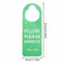 Do Not Disturb Signs Cleaning Label Door Knobs Hanger Pendant Door Hanger Tags