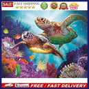 Diamond Painting DIY 5D Turtles Sea Embroidery Cross Stitch Mosaic Decor