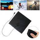 1X USB Clothes Heater Pad Electric Heating Sheet Warmer Pad For Vest Jacket~