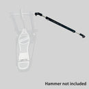 Double Kick Drum Pedal Drive Shaft Steel Bass Drum Pedal Linkage Connector Arm