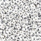 100X White Letter Alphabet Acrylic Beads For Bracelet Handmade DIY I2E4 Y0I6