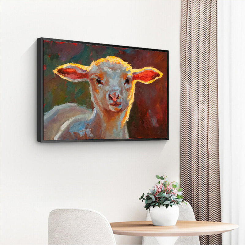 Oil Paint By Numbers Animal Set Coloring Picture Digital Drawing