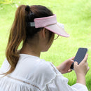 #A Summer Sun Visor Hat Sun Protection Sunscreen Hat Fishing Hat for Women Men K