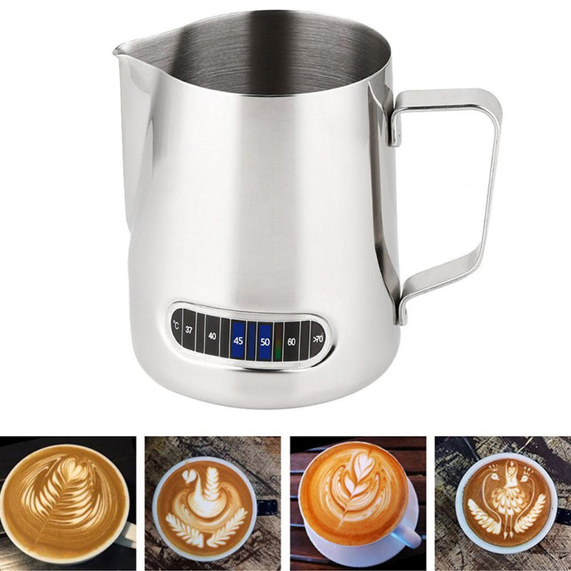 Steamer Cup Stainless Steel Milk Frothing Pitcher 600ml/20oz Steaming Pitchers