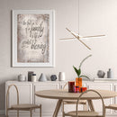 Words 40x50cm Oil Paint By Numbers Picture DIY M659
