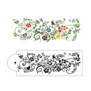 Painting DIY Decorating Flower Cake Stencil Cookies Fondant Molds Baking Tool