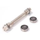 Bicycle Wheel Hub w/ 2 Bearings MTB Spindle Shift Shaft Lever (Front 140mm)