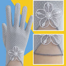 Breathable Thin Mittens Full Finger Gloves Sunscreen Gloves Cyclist Driving