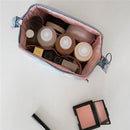Outdoor Makeup Bag Travel Women Cosmetic Toiletries Organizer (Light Blue)