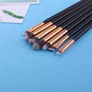 Aediea Beauty Makeup Brush Set, 7-Piece, Wooden Handle, Eyeshadow, Foundation,