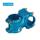 Aluminum Alloy MTB Stem Short Stem for Mountain Bike (Blue 25.4mm 35mm) Newly