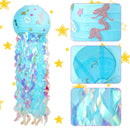 Decor Under the Sea Jellyfish Paper Lantern Paper Lantern Mermaid Theme Hanging