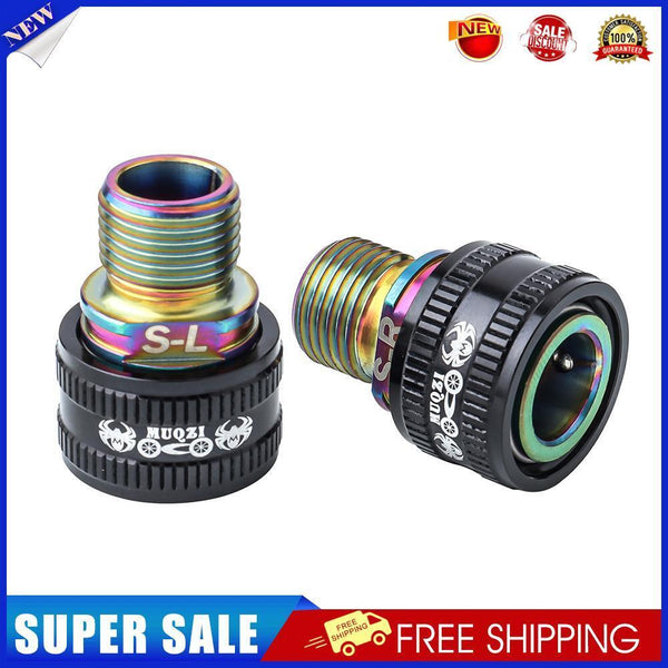 MUQZI MTB Bicycle Pedal Extension Quick Release Pedal Adapters (Multicolor)