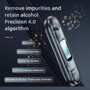 T01 LED Breath Alcohol Analyzer Non-Contact Breathalyzer Tester for Drivers