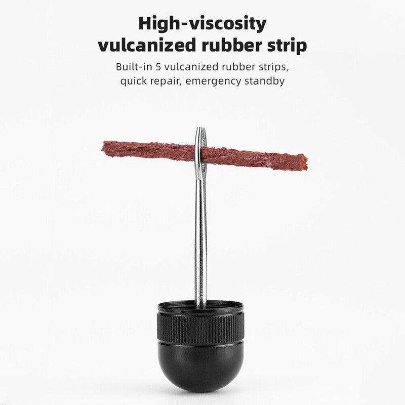 CYCLINGBOX Bicycle Tubeless Tire Repair Kit Bike Tyres Puncture Stripes Tools