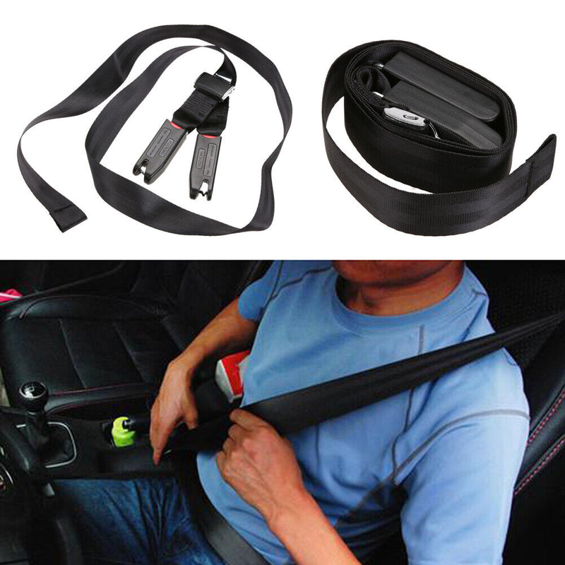 Universal Double Hook Adjustable Car Baby Secure Seat Strap Isofix Soft Link
