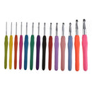 DIY Craft Tools Soft Grip Aluminum Weave Yarn Knitting Needles Crochet Hook