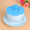 Sealing Food Class Silicone Cup Lid Thermal Insulation Cup Cover(Blue)