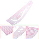1pc 45x13cm Plastic Drawing Tailor Ruler DIY Household Sewing Measuring Ruler