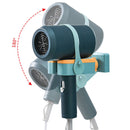 Wall-Mounted Hair Dryer Holder ABS Non-Perforated Hair Tool Holder (Green) Newly