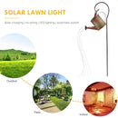 LED Kettle Solar Light Metal Watering Can Fairy String Lamp Garden Decor Newly