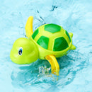 Baby Frosted Material Water Toys Infant Swim Turtle Wound-up Chain Clockwork