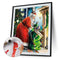 Santa Gift Oil Paint By Numbers Christmas Drawing DIY Hand Painted Decorations