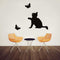 Cat Butterfly Printed PVC Waterproof Self-adhesive Removable Wall Stickers Newly