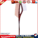 Plastic Hair Dye Coloring Brush Comb Hairdressing Modeling Tools (Red) Newly