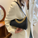 Female PU Leather Crossbody Bag Women Chain Trending Small Lady Handbag