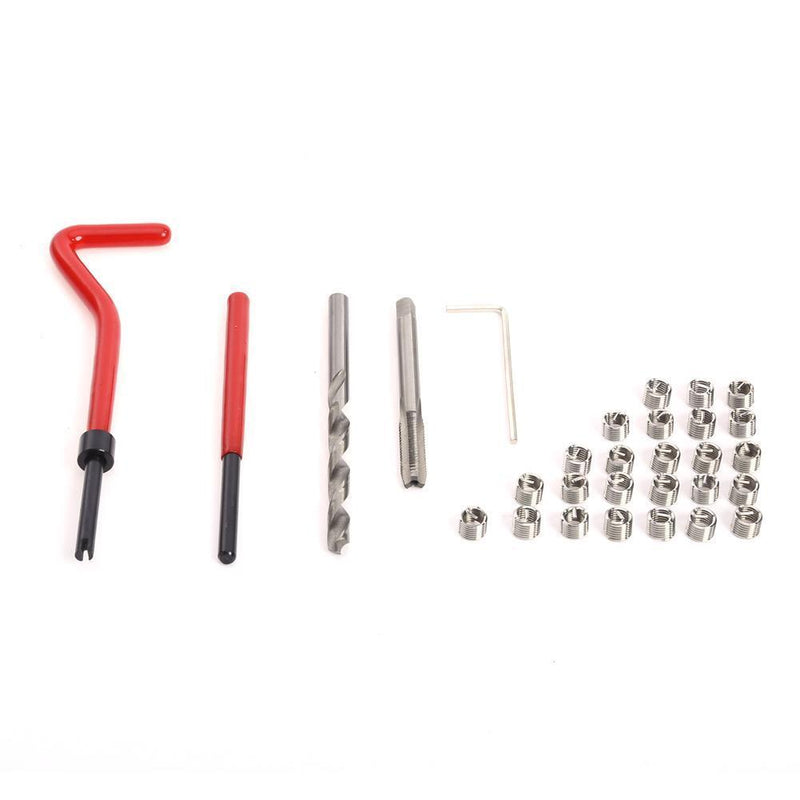 30 Piece M6 x 1.0 Thread Repair Insert Kit Compatible Car Pro Coil Tools Newly