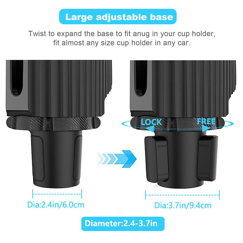 Car Drinks Holder Multifunctional Holder for Cups Phones Food Aromatherapy