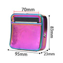 70mm Paper Tobacco Rolling Machine Manual Metal Cigarette Box Smoking Acces