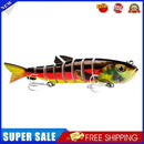 13cm 22g Plastic Lure 8-section Artificial Hard Bait Sea Fishing Tackle (B)