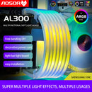 COOLMOON AOSOR LED Light Strip Bendable Lamp Tape Flexible Light Bar for Chassis