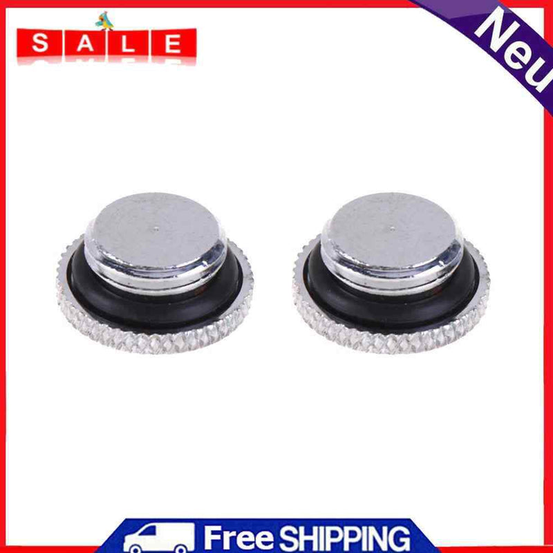 2pcs G1/4 Threaded Low Profile Male for PC Water Cooling Radiator Reservoir Co