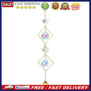 Fashion Suncatcher Crystal Pendant Moon Sun Ball Prism Drops Rainbow Maker
