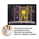Puzzle Stickers Fixed 1000pcs Jigsaw Large Clear Transparent Peel Glue Sheets