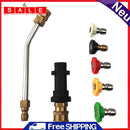 Pressure Washer Gun Adapter 30 Degree Extension Lance 5 Tips for Karcher K2-K7