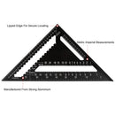 Carpenter Measurement Protractors 30cm  12" Triangular Rule Rafter Angle Frame