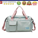 Fashion Women Letters Patchwork Shoulder Crossbody Bag Sports Travel Handbags