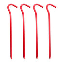 4pcs Tent Stake Portable Outdoor Nails Aluminium Alloy for Hammock Awning Can