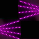 DC 12V Flexible Waterproof Car LED Light Strips Purple 30cm 15 LED SMD