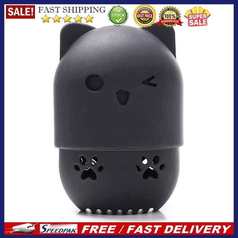 Silicone Beauty Sponge Storage Box Makeup Accessories Display Rack for Vacati